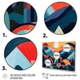thumbnail image 3 of Designart "Mid Century Perspectives I" Modern Midcentury Wall Art For Kitchen, 3 of 5