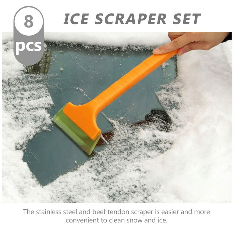 Windshield Ice Scrapers, 47.2 Snow Brush with Squeegee