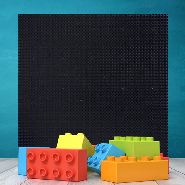 50x50 Studs Classic Baseplate No Toxic Fomenta el juego imaginativo Los mejores regalos