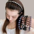 thumbnail image 4 of Misterolina Headband with Clip Hairstyle Double Bangs Hair Clips Bangs Hair Band Hairpin S, 4 of 7