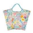 thumbnail image 2 of Sac de Voyage Imprimé Floral Sac de Plage Réutilisable Portable Décontracté pour Adolescentes, 2 of 10