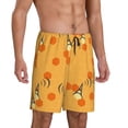 thumbnail image 2 of Sikiie Honeycomb Mens Pajama Shorts, Lightweight Lounge Pant with Pockets Soft Sleep Pj Shorts for MenLarge, 2 of 6