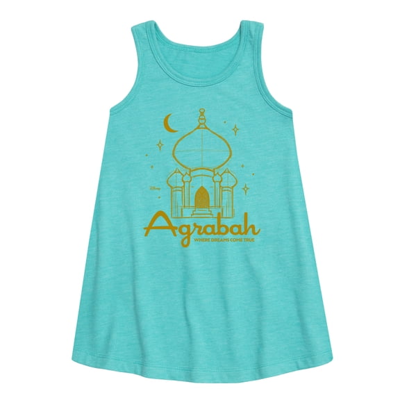 Disney - Agrabah - Youth Girls Short Sleeve Aline Dress