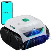 Restored C2 Vision AI Camera Cordless Robotic Pool Vacuum, 8-in-1 Pool Cleaner, Powerful Suction, Wall Climbing, Waterline Cleaning, Ideal for Inground Pools up to 2150 Sq.ft