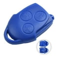 thumbnail image 1 of Pour TRANSIT CONNECT MK7 Étui à Clé Télécommande Bleu 3 Boutons Couverture Bleue, 1 of 1