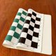 thumbnail image 5 of Lightweight Leather Tournament Chess Board Portable Rollable Soft Chessboard Non Slip Travel Chess Board Mat Universal Green White Large, 5 of 5