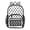 Minimalist Black and White Dots, variant on Iauyy Clear Backpack Heavy Duty PVC Transparent Backpack for College Workplace, Minimalist Black and White Dots
