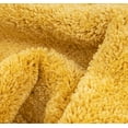 thumbnail image 4 of Well Woven Madison Shag Solid Ethnic Modern Area Rug, Yellow, 4 of 7