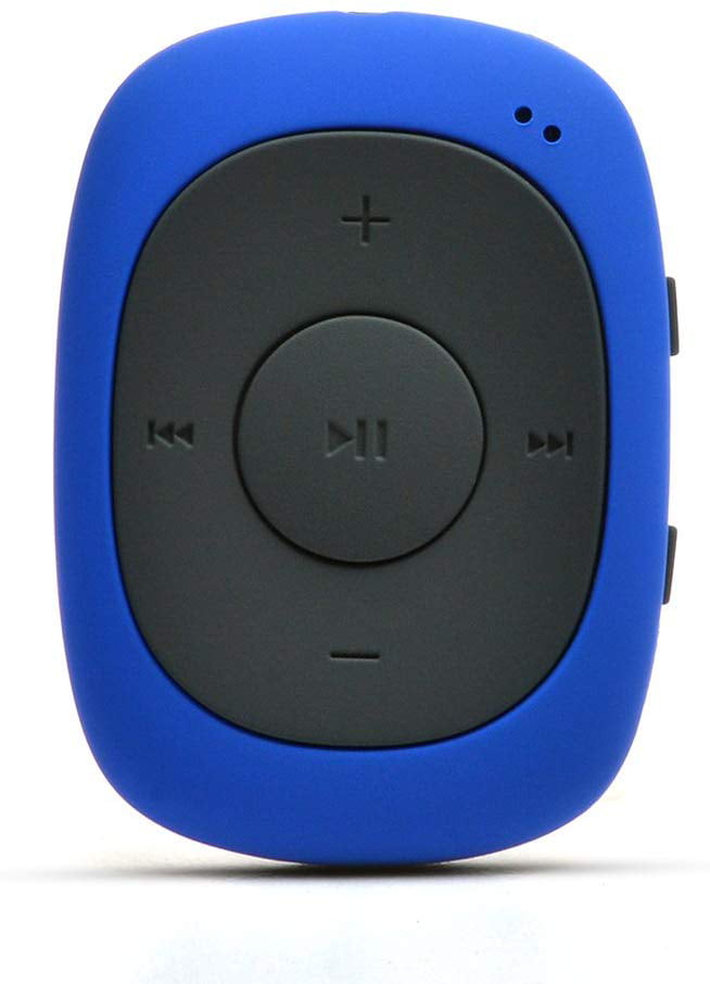 sleuf Schatting Kapitein Brie AGPTEK 8GB MP3 Player with FM radio, Portable clip Music Player with  Sweatproof Silicone Case for Sports, Blue G02 - Walmart.com