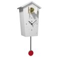 thumbnail image 1 of Reloj de cuco KOOKOO Birdhouse, blanco, diseño moderno con 12 pájaros, 1 of 9