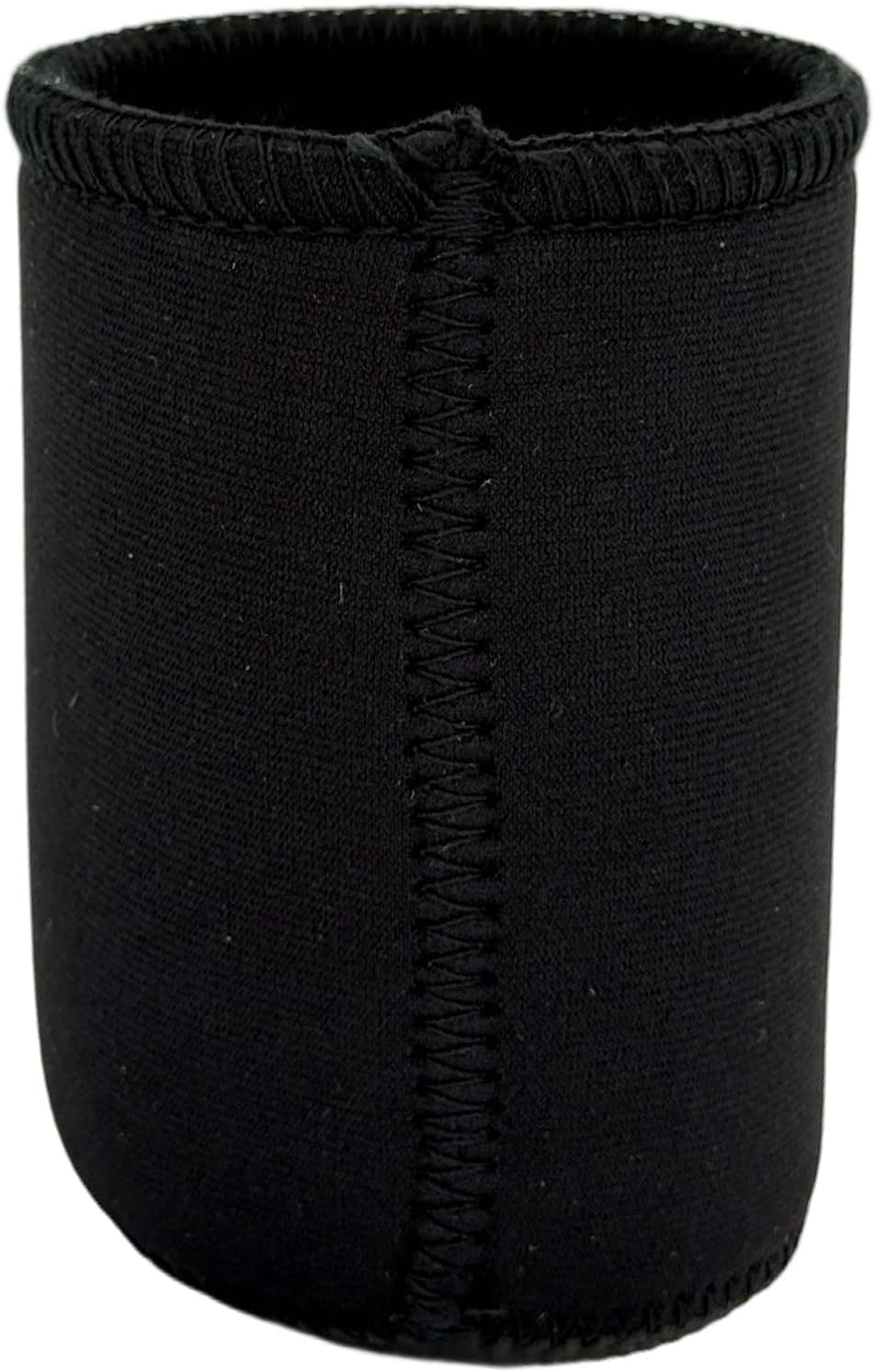Blank Neoprene Full Bottom Can Coolie (4 Pack, Black)