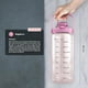 thumbnail image 5 of Botella Deportiva Motivacional de Plástico 2L Color Rosa con Funda de Neopreno y Correa B Life, 5 of 6