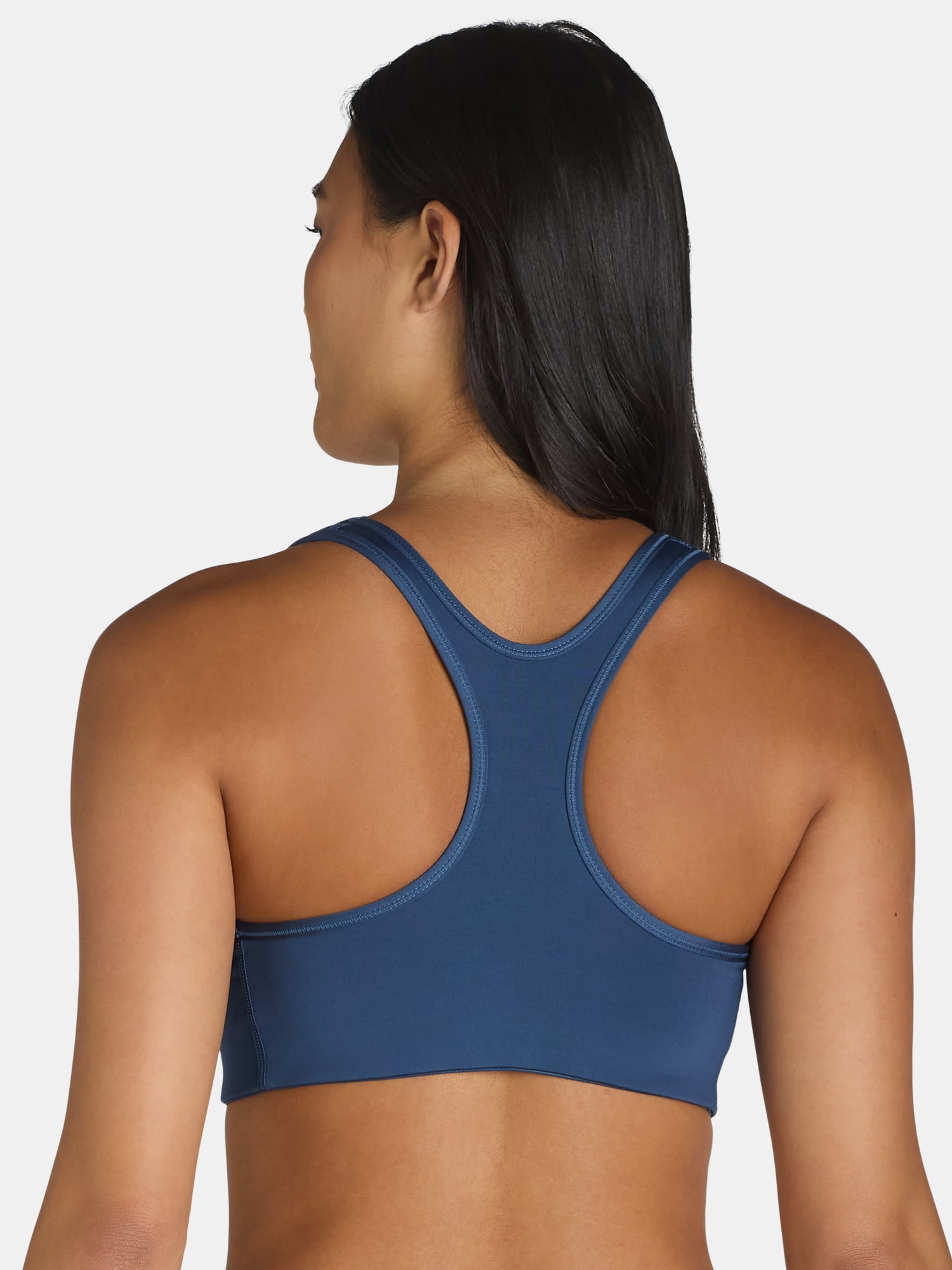 Avia Racerback Sports Bra for Women, Medium Support, S-3XL