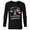 Black, variant on Marvel My Dad is Legendary Like Captain America - Long Sleeve T-Shirt for Men - Customized-Black