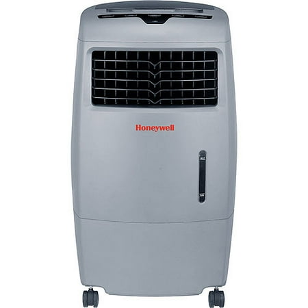 Honeywell 52-Pint Indoor/Outdoor Portable Evaporative Air Cooler with Remote Control, Gray