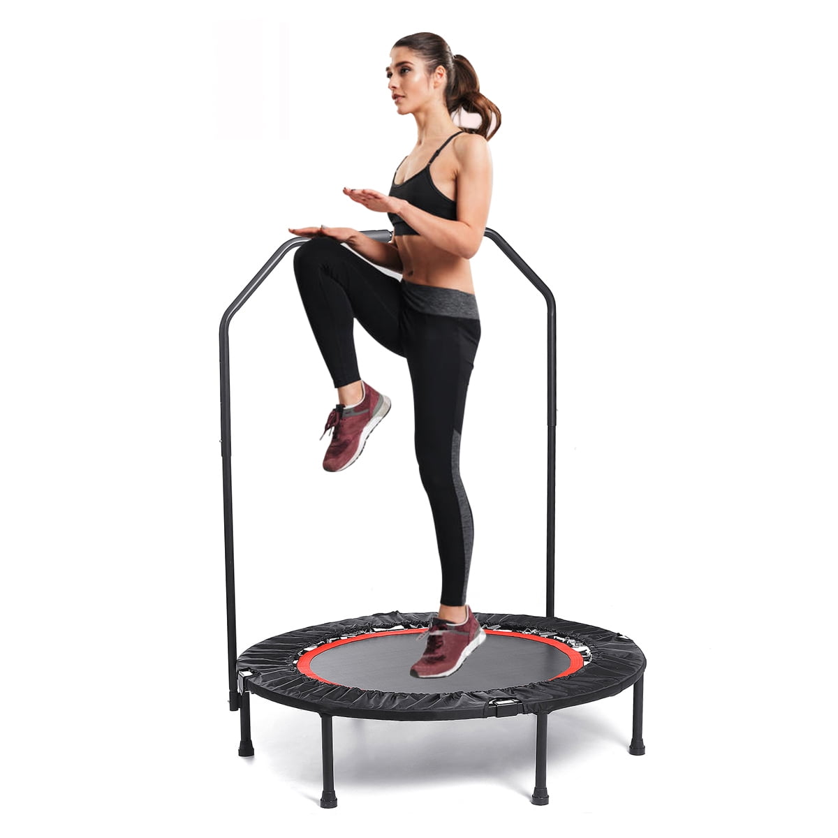 Small exercise trampoline with handle Clearance
