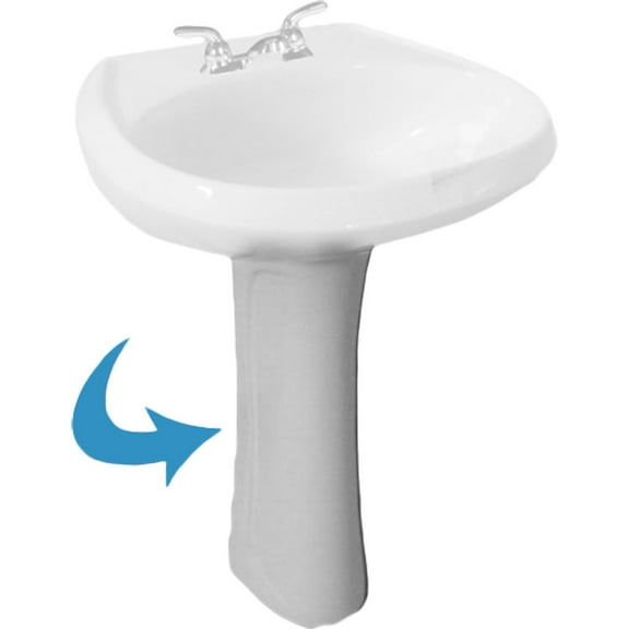 Western Pottery JR. P250-W Pedestal Only For Western 250