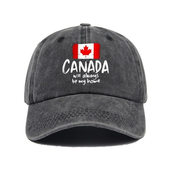 CANANA Maple Leaf Wash Vintage Print Baseball Cap Daddy Hat Daddy Cap Cap Hats Soccer