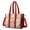 Pioneer Flower Floral-1, variant on Teacher Tote Bag,Pioneer Flower Floral Print Pattern Teacher Utility Tote Bag,Large Work Tote Bags for Women with Multiple Pockets,Top Zipper Closure,13.8x10.6x6.7 Inch