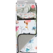 Wrapped in Grace Blooms and Butterflys Kitchen Dish Drying Mat