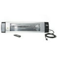 thumbnail image 1 of Dr. Infrared DR-238 1500 Watt Carbon Infrared Indoor Outdoor Heater, Silver, 1 of 12