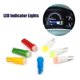 thumbnail image 1 of Gwong Autos 10 unids T5 Indicador Luz LED Bulbos Alto Brillo 12V Auto Dashboard Cerámica COB Lámpara de advertencia para vehículo Gwong 24018979, 1 of 6