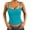 Blue, variant on Lightweight Breathable Camisole Shirts for Ladies Thin Adjustable Straps Detachable Padding Soft Stretch Tops for Daily Activities Post Workout Recovery Tank (Hot Pink,L)