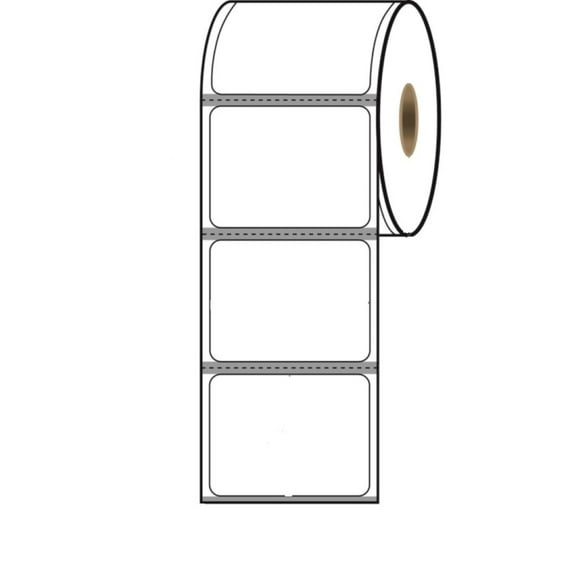 24 Rolls 2 x 1.25" High Direct Thermal Compatible Labels for Zebra QL320, QL420, QLn320, QLn420, ZQ620 and ZQ630 Mobile Printers, 3/4" core, 2 3/8" Diam, 280/roll, with perf and Timing Marks