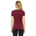 thumbnail image 2 of The Bella + Canvas Ladies The Favorite T-Shirt - MAROON - 2XL, 2 of 2