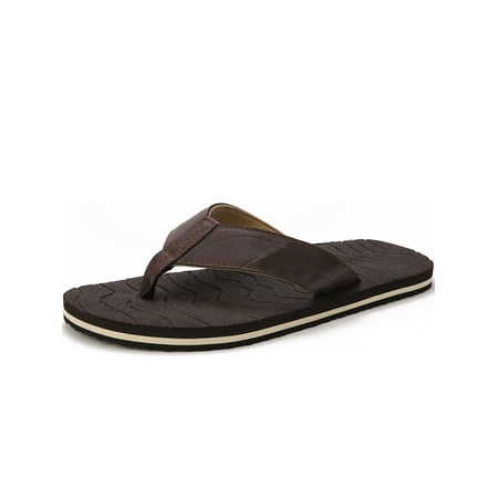 - Men's Flip Flop Thong Sandals Comfort Lightweight Beach Slippers Big Size