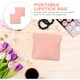 thumbnail image 2 of unbranded 2Ud Estuche Pequeño Rosa Para Maquillaje Con Y Tela Resistente Para Uso Diario, 2 of 6