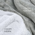 thumbnail image 4 of Catalonia Oversized Hoodie Blanket Sweatshirt, Comfortable Sherpa Lounging Pullover for Adults, Gifts for Women, Ash Grey, 4 of 7
