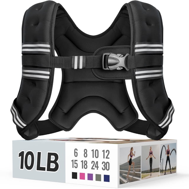 Chaleco con Peso Zeerun 4.5 kg Reflectante con Hebilla Ajustable