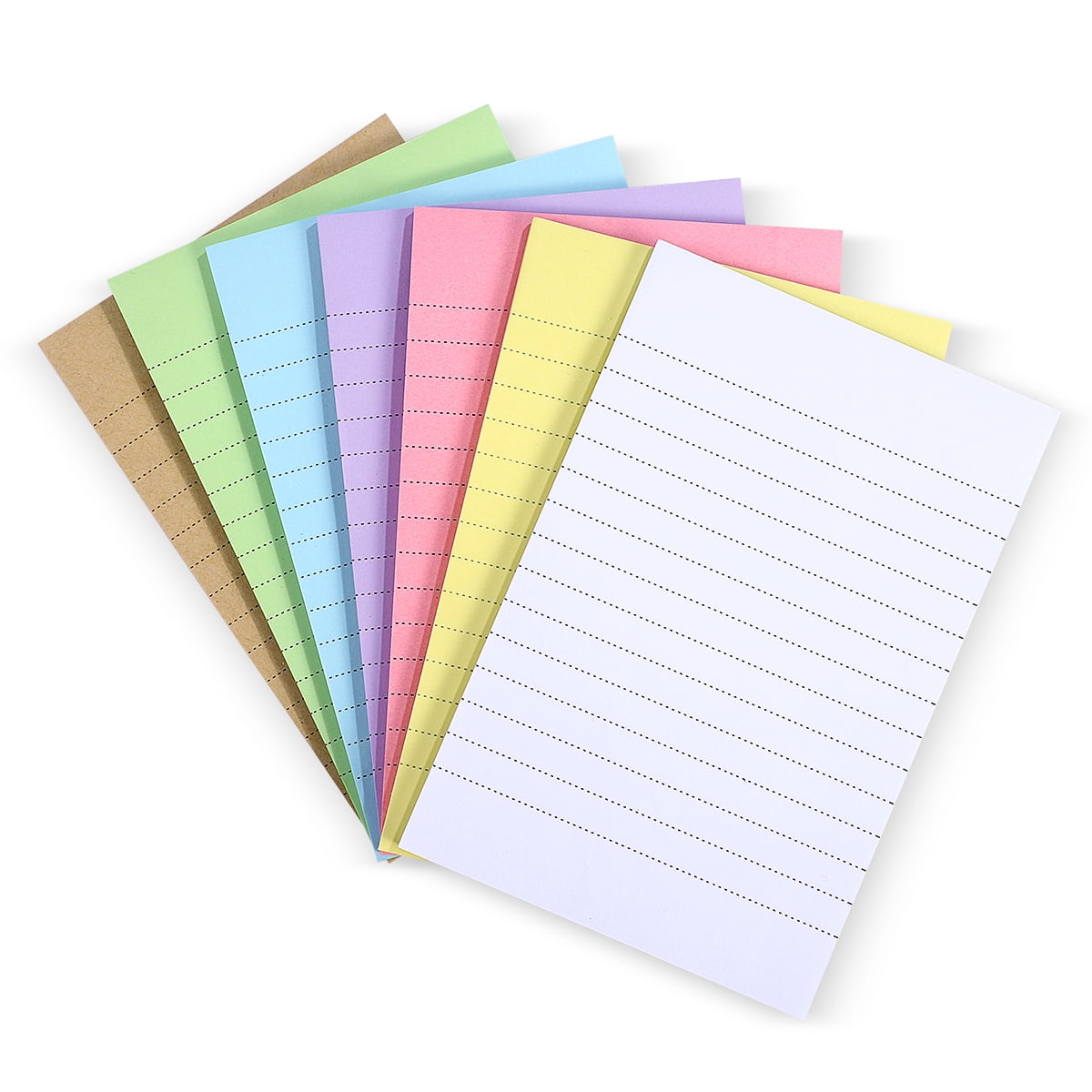 Self Stick Memo Paper Stickers Notes Pads Bright Note Sticking Colors
