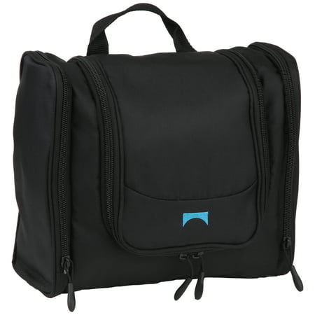 Premium Toiletry Bag Ballistic Nylon Hanging Men & Women - Kit for Gym, Travel, Makeup, (Best Toiletry Bag For Gym)