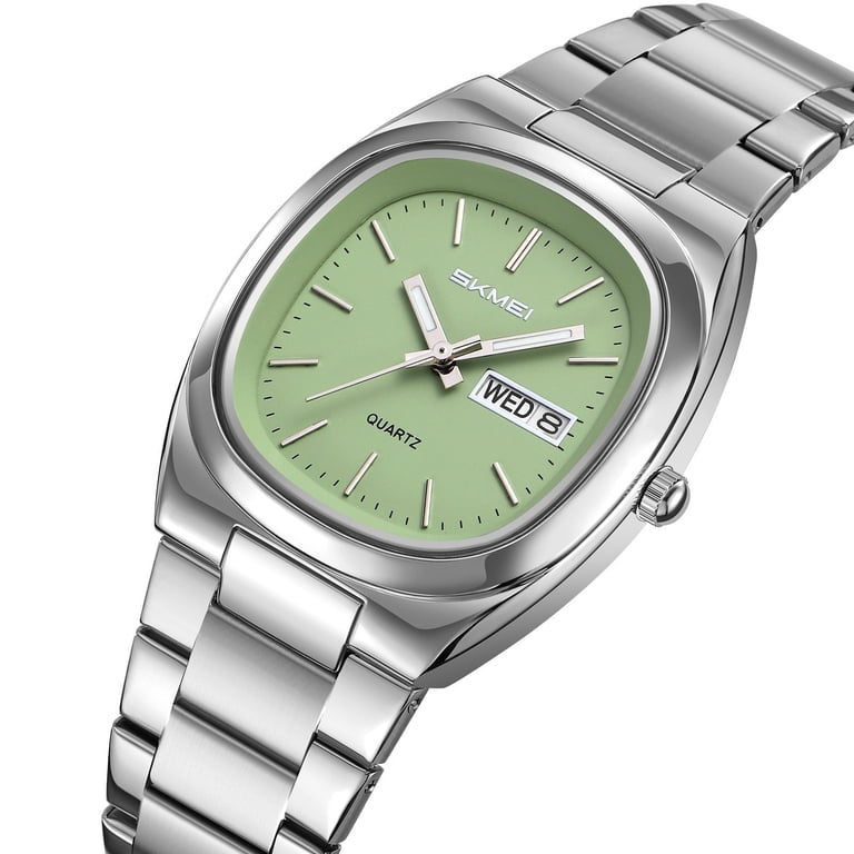 His Hers Matching Quartz Watch Set, Couple Stainless Steel  display picture 1