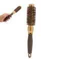 thumbnail image 4 of Hair Dryer Brush, Reduce Dryness Aluminum Handle Fast Drying Round Hair Brush  For Salon, 4 of 8