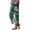 Multicolor, variant on Casual Pants for Women Fashion Split Hem Wide Leg Trousers Soft Elastic Waist Womens Cropped Pants with Pockets,Multicolor,S