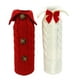 thumbnail image 1 of EeaseMX fundas para botellas de vino navideñas, tejidas, para fiestas, 1 of 8