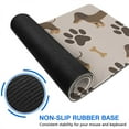 thumbnail image 6 of Long Mouse Pads for Desk,Dachshund and Paws Desk Mats on Top Of Desks, Desk Mouse Pad Extra Large with 3mm Non-Slip Base and Stitched Edge for Gaming,Office,Work,Home 35.4"x15.7", 6 of 6