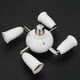 thumbnail image 4 of Ajustable E27 Divisor 5 Cabezas Lámpara Base LED Bombilla Adaptador Socket, 4 of 4