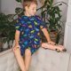 thumbnail image 4 of Balery Dinosaurs Adventure Conjunto de Pijama Infantil de Manga Corta con Estampado – Ropa de Dormir de Algodón Suave-Medium, 4 of 6