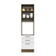 thumbnail image 3 of Mueble de Cocina Para Horno Madesa Agata 60 cm 1 Puerta y 3 Cajones Marrón/Blanco, 3 of 5