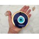 thumbnail image 4 of Colgante de pared Evil Eye Erbulus de 4,3 pulgadas, cristal azul y dorado, 4 of 6