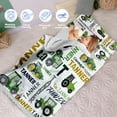 thumbnail image 3 of Kainsy Toddler Nap Mat, Personalized Name Tractor Series Nap Mats for Daycare Preschool Kindergarten Sleeping Bag for Kids Boys Nap Mat with Removable Pillow and Soft Blanket Watercolor, 3 of 9