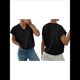 thumbnail image 2 of Tops Florales Bonitos de Corta para Mujer, con Decoración de Flores 3D, de Punto, Sueltos, para , Otoño y Verano 2025 Negro L, 2 of 7