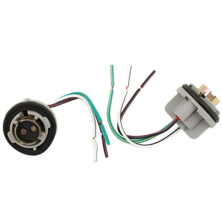 - 2 Pcs BAY15D 1157 Auto Light Lamp Pre-wired Wiring Sockets Base Spare Part