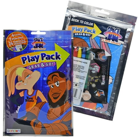 Space Jam 2 Grab n Go Play Pack Bulk- 12 PACK