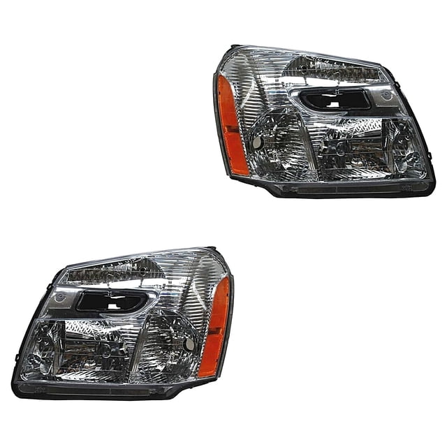 Par de Faros Equinox 2005 A 2009 Chevrolet TYC .