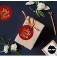 thumbnail image 5 of Inkdotpot Gold Foil Paper Hang Tags Baby It's Cold Outside Baby Shower Favor Tags 50 Pieces, 5 of 7